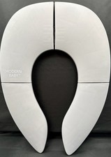 Modern Baby – Folding Travel Potty Toilet Training Seat, Gray