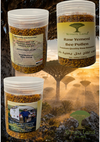 Raw yemeni bee pollen natural - yemeni,