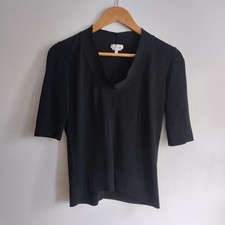 Max Mara Black Short Sleeve