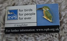 RSPB Bird Pin Badge No 15
