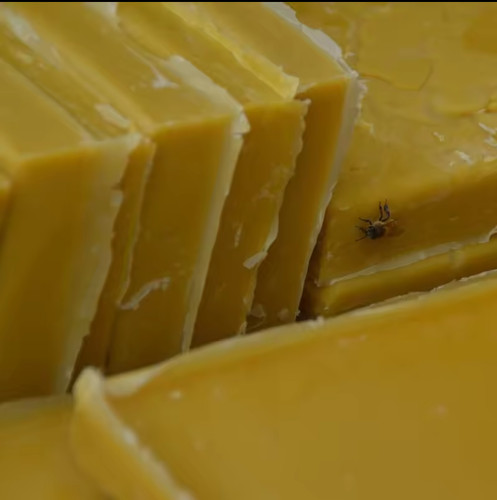Beeswax slab 500g bulk - 500g,