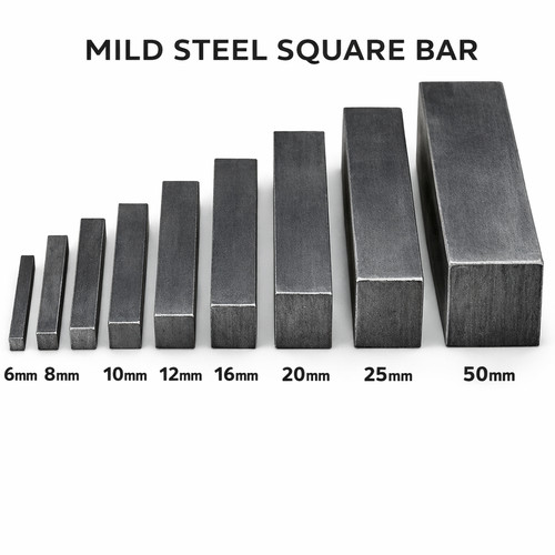 Mild steel square - square, rod