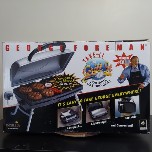 George foreman portable - foreman, gas