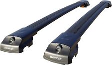 BMW X5 LOCKABLE BLACK CROSS BARS ROOF BAR ROOF RACK 2000 TO 2006 80 KG