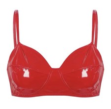 Large Latex Rubber Bikini Bra