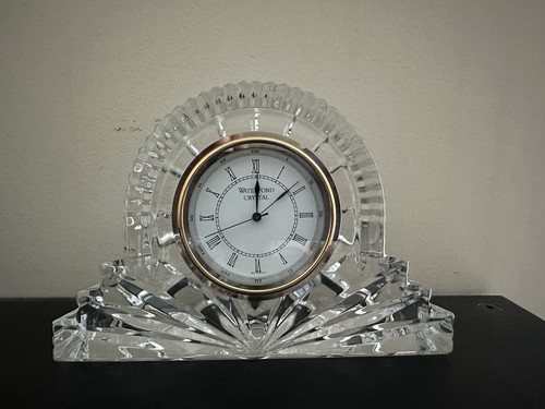 Waterford crystal clock - crystal,