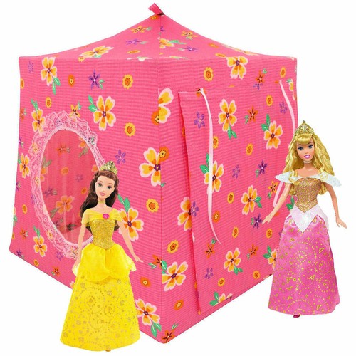 Pink flower print toy - print,