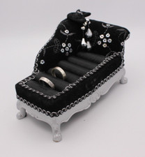 Rare Vintage Black Chaise