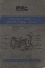 Ferguson Tractor TE-A 20 TE-D 20 Operators Manual - Petrol & TVO, V.O. TED20 TEA