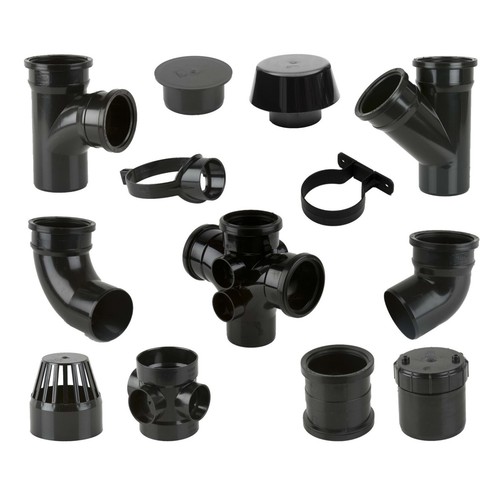 110mm black soil pipe and - soil,