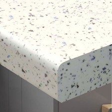 White Sparkle Kitchen Worktop