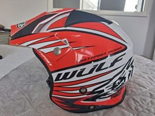 Wulf Trials Helmet Motorcycle