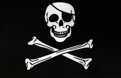Large 5x3ft jolly roger pirate - large,