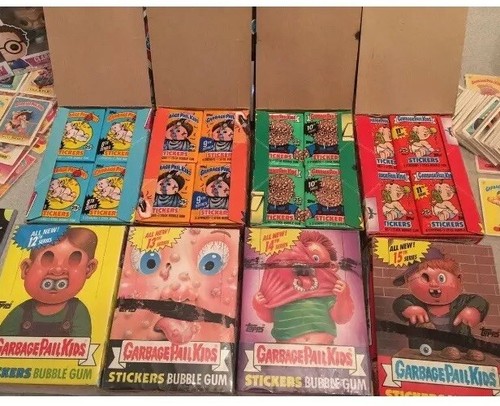 Garbage pail kids new - garbage, grab