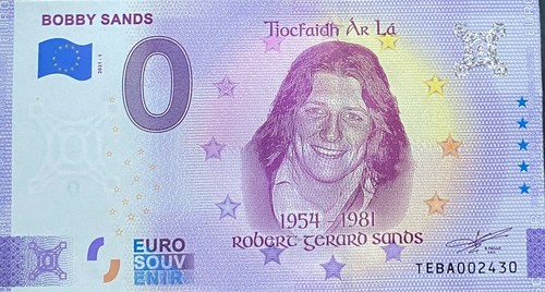 Ticket euro bobby sands - 0,