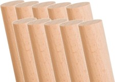 Quality wooden Dowels 30cm x 8mm  Craft Pole Stick Sweet Tree Rod Free Postage