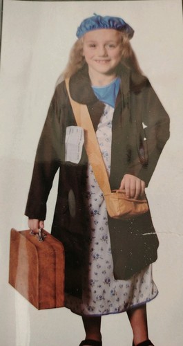 Girls ww2 schoolgirl costume - girls,