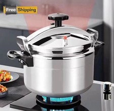4/5/7 Litre Home Dual Handle Aluminum Pressure Cooker Kitchen Catering Cookware