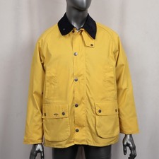 Barbour x Noah Bedale Dry waxed Two in One Jacket yellow