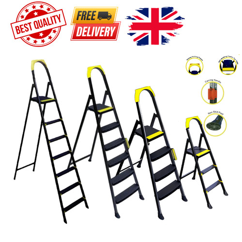 Heavy duty folding step - folding, ladder
