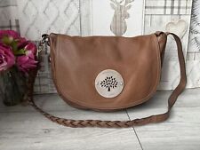 Lovely Mulberry Daria Satchel in Oak Spongy Leather