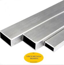 Tubo rettangolare Acciaio Inox 304 satinato misure e lunghezze varie arredo casa