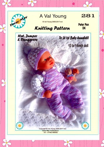 Dolls knitting patterns 281 - dolls,