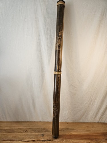 Vintage hand carved wooden - hand,