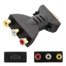 HDMI Male to 3 RCA Female