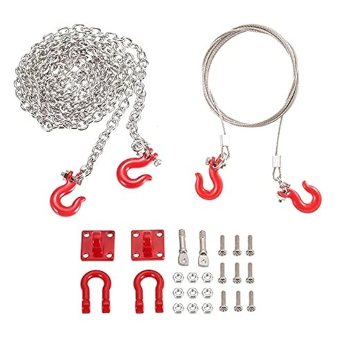Tow hook trailer chain - tow, for
