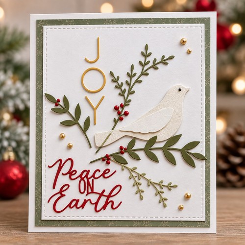 Sizzix thinlits christmas - thinlits, dove