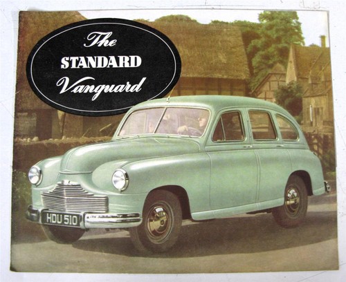 Standard vanguard saloon - standard, &