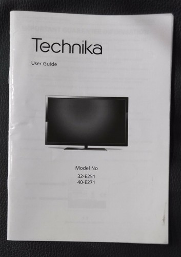 Technika e251 40 e271 - technika, tv