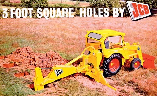 Vintage jcb digger - jcb,