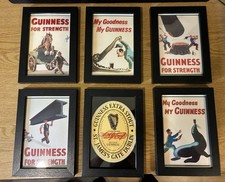 Guinness Pub Signs Set Of 6