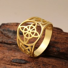 Witch Knot Ring Men Women