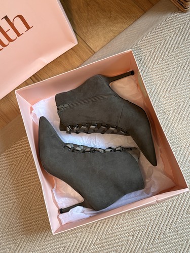 Faith bacey khaki suede - khaki,