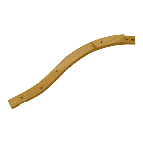 Left hand curved wooden - curved,