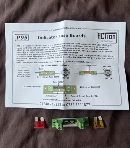 Action electronics p95 - action, r/c