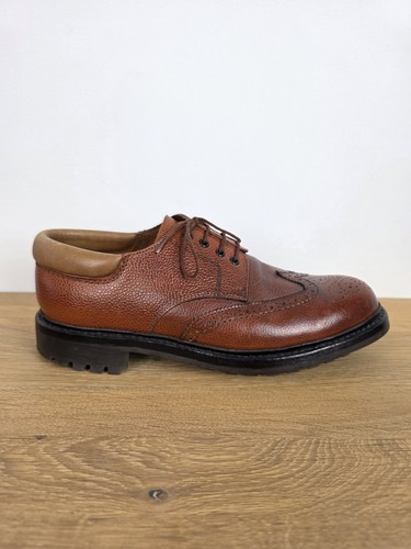 Grenson brogue derby uk8 - grenson,
