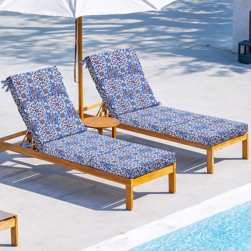 Outdoor chaise lounge cushions - outdoor,