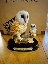 Vintage collectible Barn Owls