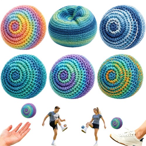 Hacky sack footbag pieces - 6,
