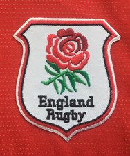 ENGLAND RED ROSE FLAG  CREST