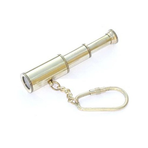Pirate solid brass telescope - solid,