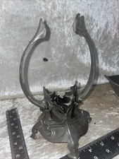Art Nouveau Urgent Pewter Vase