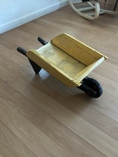 VTG Wooden Wheelbarrow Planter
