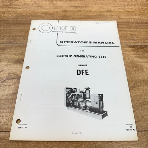 Onan generator original - onan, oem
