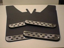 Black RALLY Mud Flaps Splash