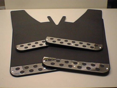 Black rally mud flaps splash - rally,
